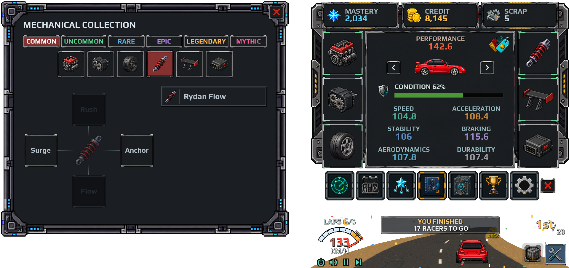 Mechanical Collection with archetype slots