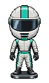 Dex Racer, starter mascot