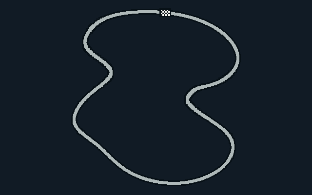 Track: Costa Rica. Start/finish marker
