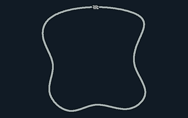 Track: France. Start/finish marker