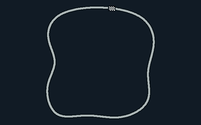 Track: Germany. Start/finish marker