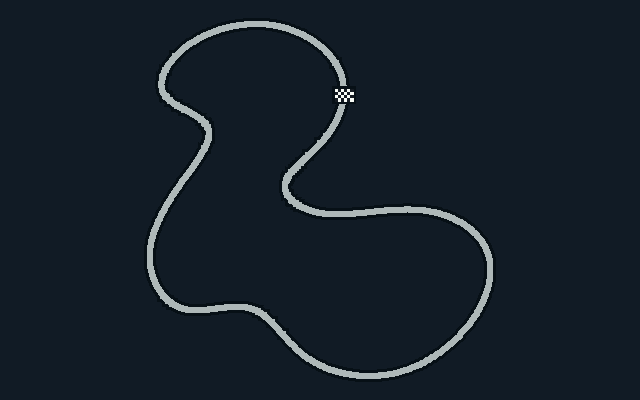 Track: New Zealand. Start/finish marker