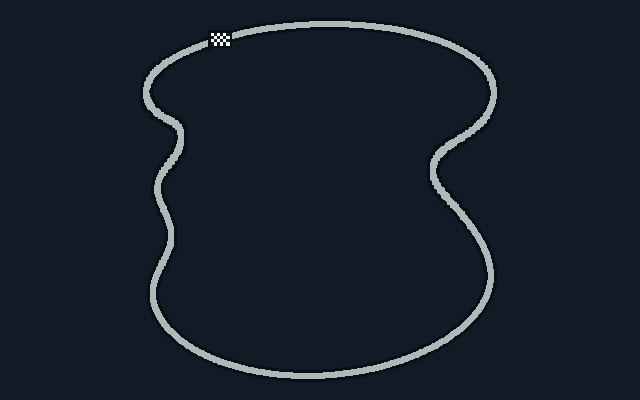Track: Peru. Start/finish marker