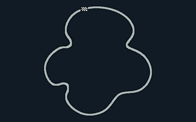 Track: Philippines. Start/finish marker