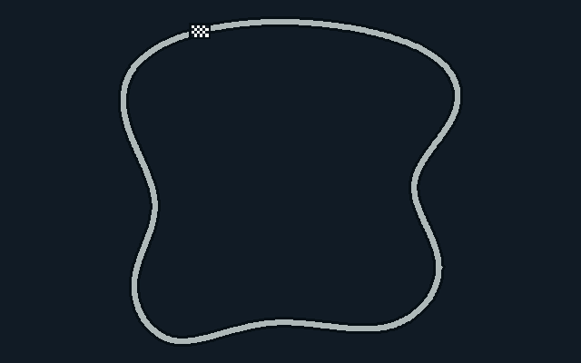 Track: Ukraine. Start/finish marker