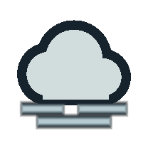Foggy weather icon